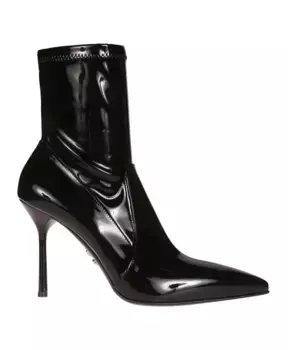 Туфли Лодочки Vernice с ремешком на пятке Sergio Levantesi, черный