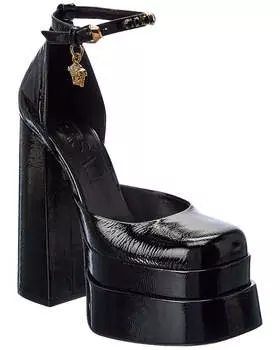 Туфли-лодочки Versace Medusa Patent Platform, черный