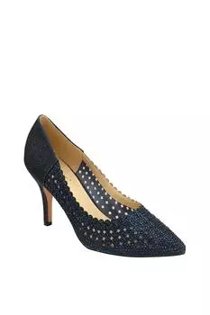 Туфли-лодочки 'Viva' со стразами Lotus, темно-синий