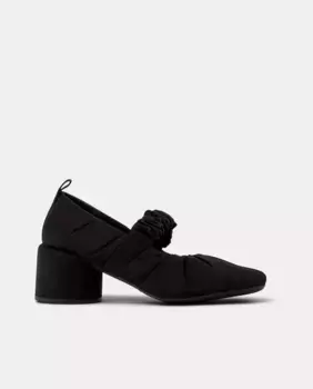 Туфли-лодочки женские на каблуке Niki Camper, чёрный