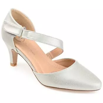 Туфли-лодочки женские Tru Comfort Foam Tillis с широкой резиной Journee Collection, серебряный