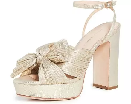 Туфли Loeffler Randall Natalia, цвет Platinum