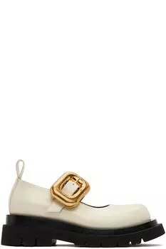 Туфли-лоферы «Мэри-Джейн» Off-White Lug Bottega Veneta