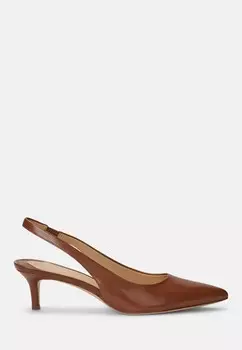 Туфли LOLAH SLINGBACK Lauren Ralph Lauren, цвет deep saddle tan