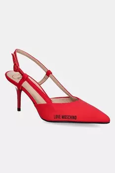 Туфли Love Moschino, красный