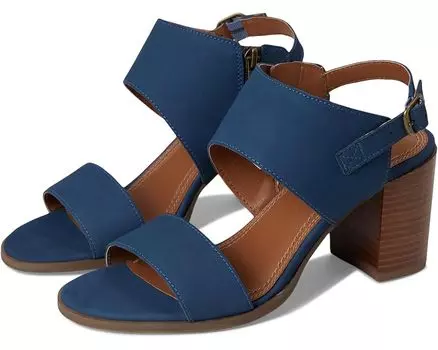 Туфли Lucky Brand Dinzin Double Band Heeled Sandals, цвет Dark Chambray