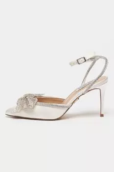 Туфли Luminoso с острым носком и декоративными камнями Steve Madden, белый