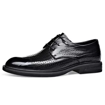 Туфли LUOMAIKE Dress Shoes Men Low-Top