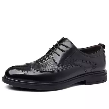 Туфли LUOMAIKE Men's Casual Shoes Men Low-Top, коричневый