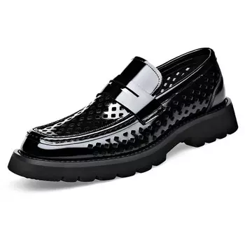 Туфли LUOMAIKE Men's Casual Shoes Men Low-Top, черный