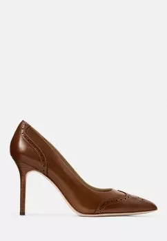 Туфли LYNDEN CLOSED TOE Lauren Ralph Lauren, цвет deep saddle tan