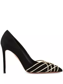 Туфли Magnetic 105 Aquazzura, черный
