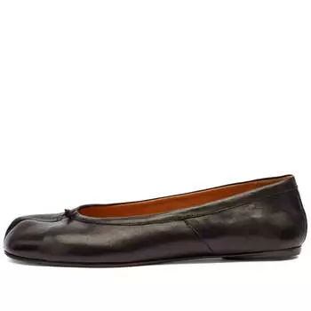 Туфли Maison Margiela Ballerina Tabi, черный