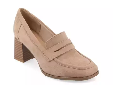 Туфли Malleah Journee, Taupe Fabric