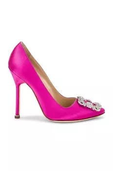 Туфли Manolo Blahnik Hangisi 115, фиолетовый