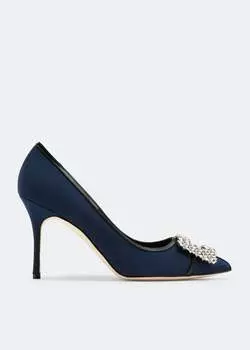 Туфли Manolo Blahnik Tuberian, синий