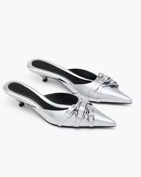 Туфли Marc Jacobs, серебряный