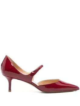 Туфли Мэри Джейн 55 мм Francesco Russo, красный