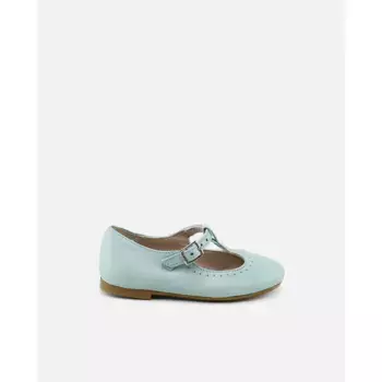 Туфли Мэри Джейн для девочек из зеленой кожи Eli 1957, зеленый