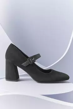 Туфли Мэри Джейн Forever Comfort motionflex с квадратным носком Next, черный