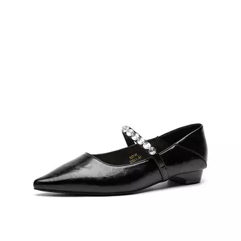 Туфли Мэри Джейн женские 15 Mins, бежевый