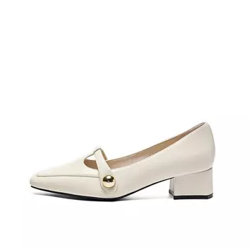 Туфли Мэри Джейн женские 15 Mins, бежевый