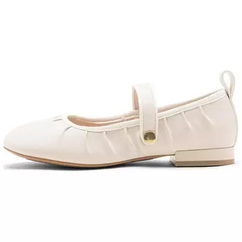 Туфли Мэри Джейн женские Agsdon, бежевый