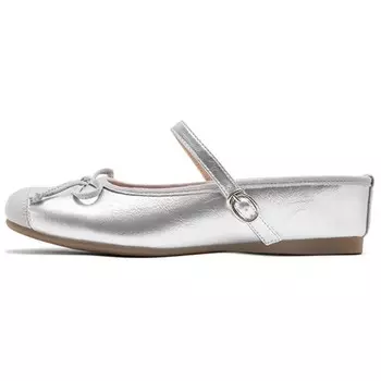 Туфли Мэри Джейн женские Agsdon, бежевый/черный