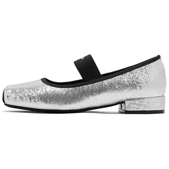 Туфли Мэри Джейн женские Agsdon, серебряный