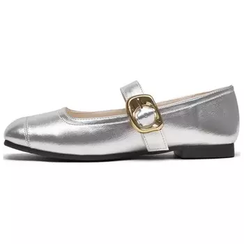 Туфли Мэри Джейн женские Agsdon, серебряный