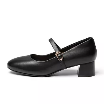 Туфли Мэри Джейн женские Aokang, бежевый