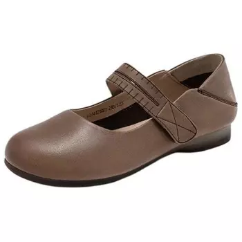 Туфли Мэри Джейн женские Aokang, коричневый