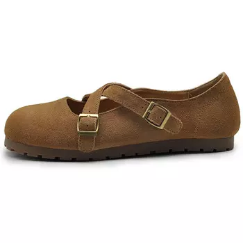 Туфли Мэри Джейн женские Artmu, хаки