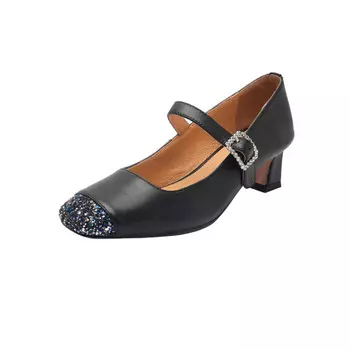 Туфли Мэри Джейн женские Bai Shiting, серебряный