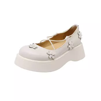 Туфли Мэри Джейн женские Balletcat, белый
