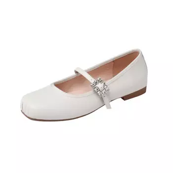 Туфли Мэри Джейн женские Balletcat, цвет Milk White