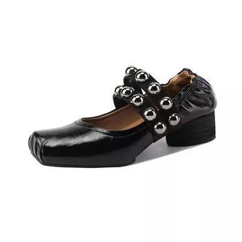 Туфли Мэри Джейн женские Balletcat, цвет Milk Tea Beige