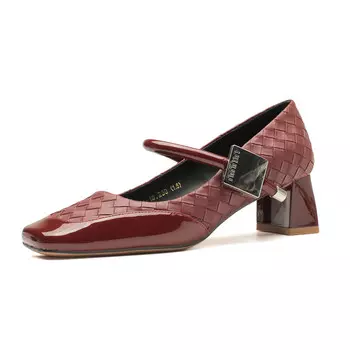 Туфли Мэри Джейн женские Bamiti, черный