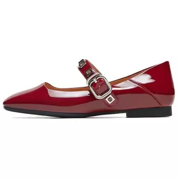 Туфли Мэри Джейн женские Basto, белый