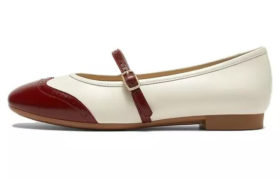Туфли Мэри Джейн женские Bata, цвет Burgundy