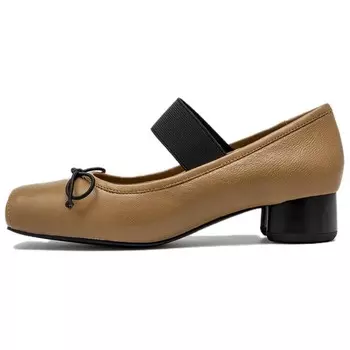 Туфли Мэри Джейн женские Bata, коричневый