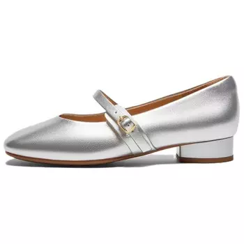 Туфли Мэри Джейн женские Bata, серебряный