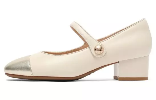 Туфли Мэри Джейн женские Belle, бежевый