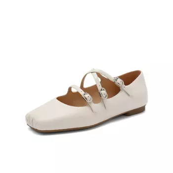 Туфли Мэри Джейн женские Belle, бежевый