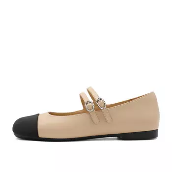 Туфли Мэри Джейн женские Belle, цвет Apricot