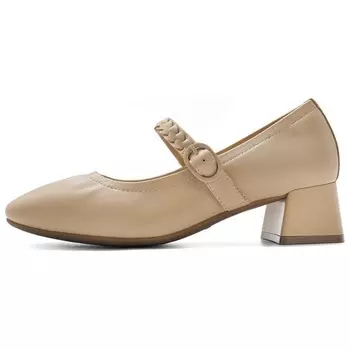 Туфли Мэри Джейн женские Belle, цвет Apricot