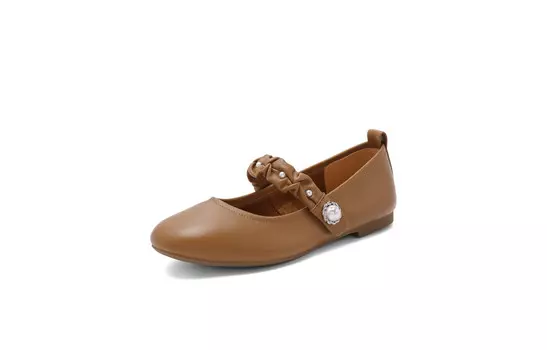 Туфли Мэри Джейн женские Belle, коричневый
