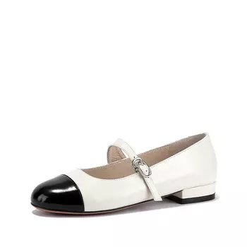 Туфли Мэри Джейн женские белый Brut RosE