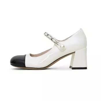 Туфли Мэри Джейн женские белый Uncle'S House