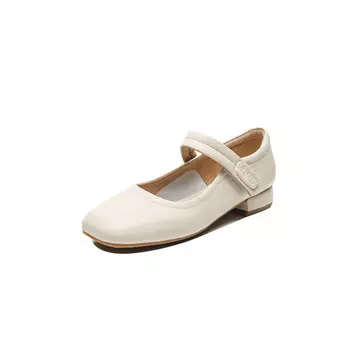 Туфли Мэри Джейн женские бежевый Dme